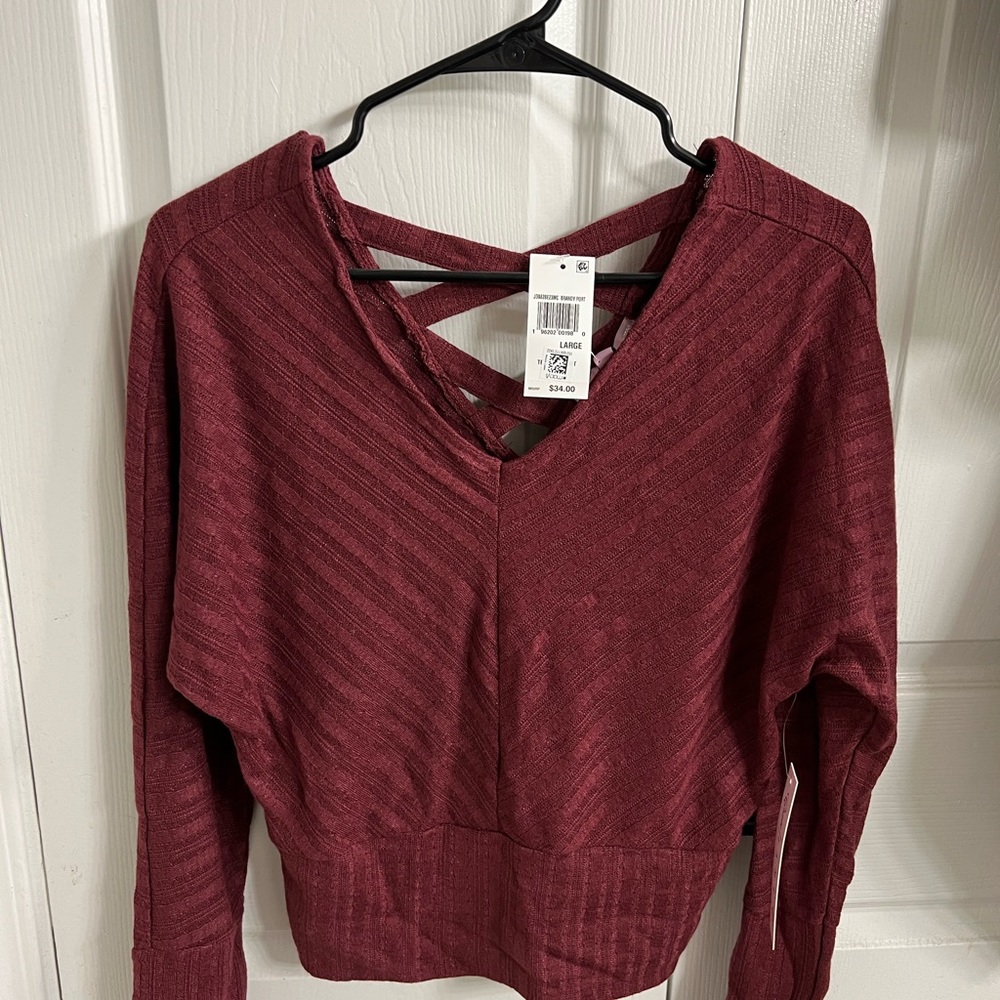 Women’s V-Neck Sweater L